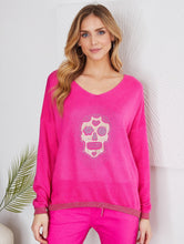 Load image into Gallery viewer, Sequin Skull Face Sweater
