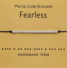 Load image into Gallery viewer, Morse Code Bracelets-Jewelry
