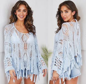 Poncho's with Sleeves-Made in Italy