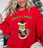Special Price Drop-Grinchy & Bougie Graphic Tops