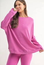 Load image into Gallery viewer, Waffle Knit Pullover Tops
