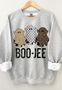 Boo Jee Graphic Pullover Tops